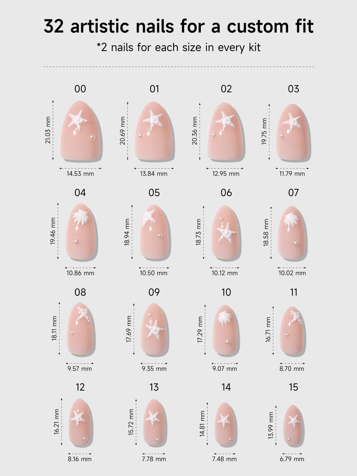 I Collect Sea Life Press-On Nails by Celebritips