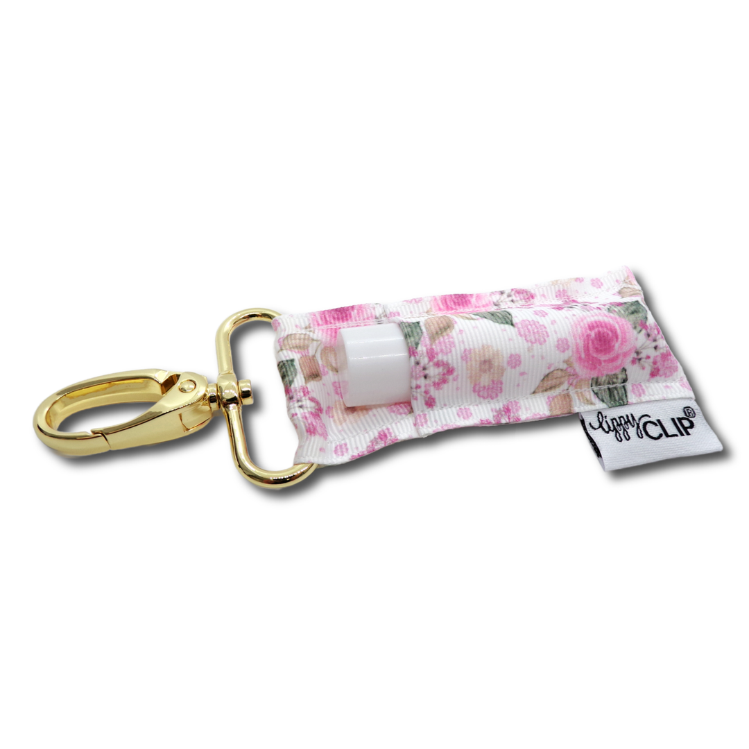Feminine Floral LippyClip® Lip Balm Holder (PREORDER: Ships in 2-3 Weeks)