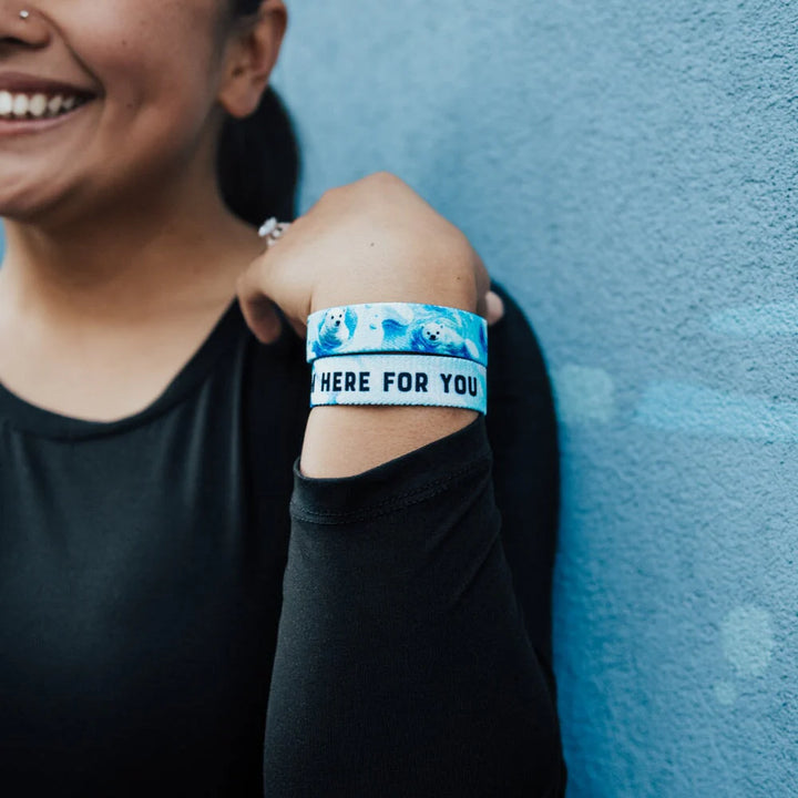 'I'm Here For You' Polar Bear Bracelet