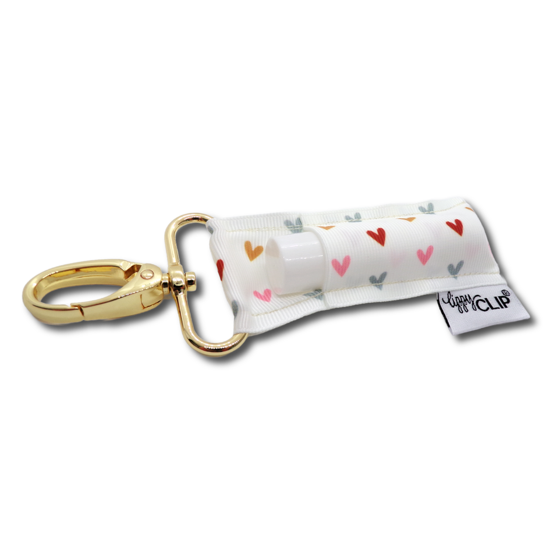 Muted Hearts LippyClip® Lip Balm Holder (PREORDER: Ships in 2-3 Weeks)