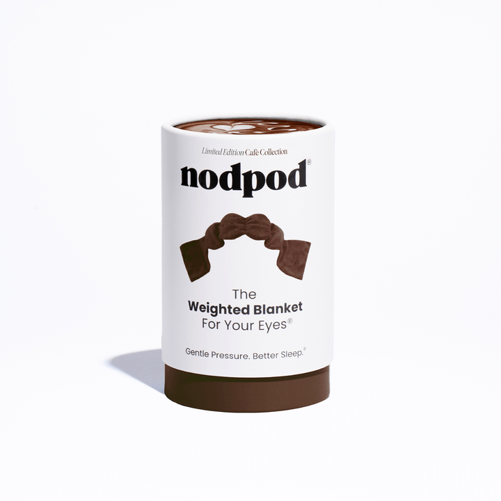 Weighted Sleep Mask - Espresso by nodpod