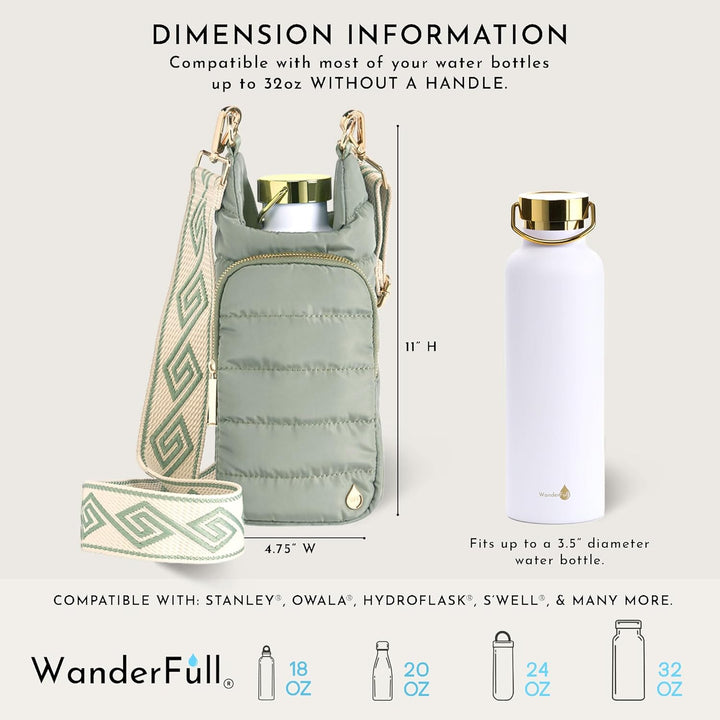 JUNE MARKET: Sage Green HydroBag® by Wanderfull (Ships in 2-3 Weeks)