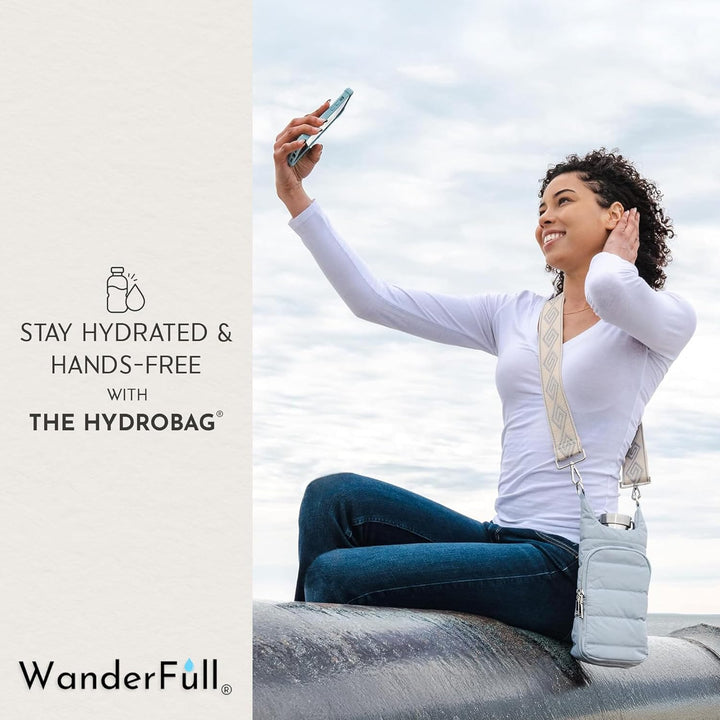 JUNE MARKET: Sky Gray Matte HydroBag® by Wanderfull (Ships in 2-3 Weeks)
