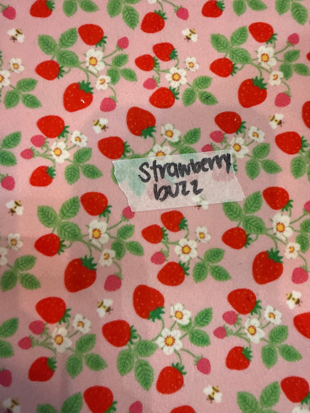 MJ TX PREPO SINGLE LADIES: Strawberry Buzz Mini Top Zip by Makeup Junkie (Ships in 3-4 Weeks)