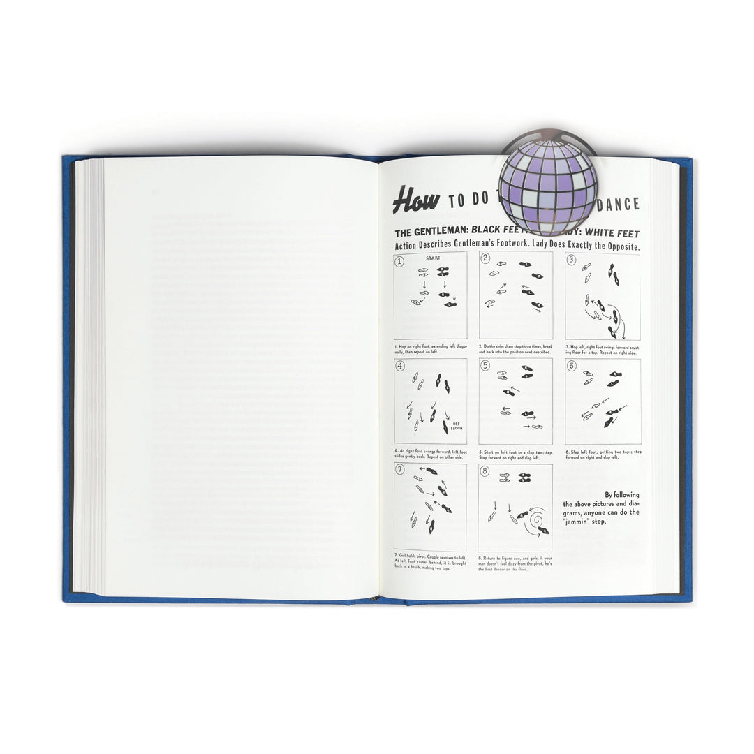 Bookie Down Disco Ball Bookmark