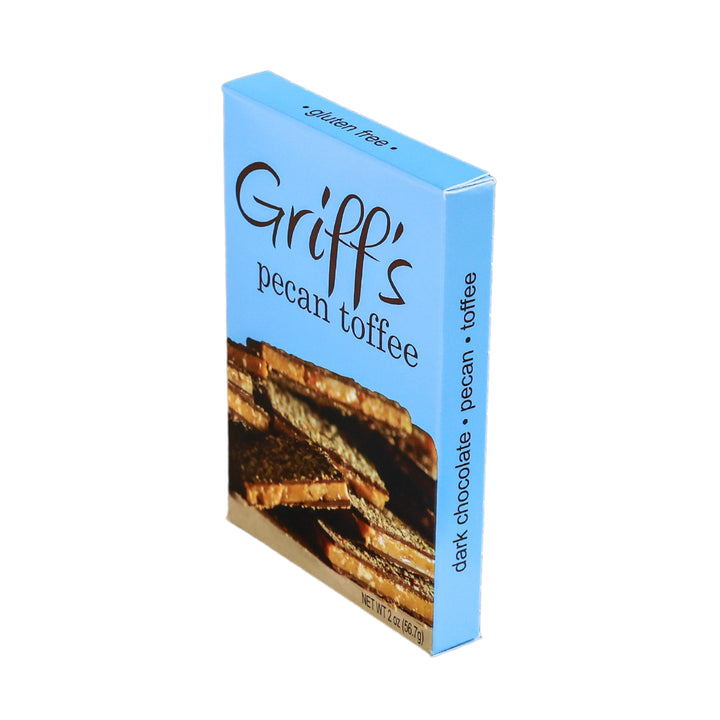 Griff's Pecan Dark Chocolate Toffee - 2 oz