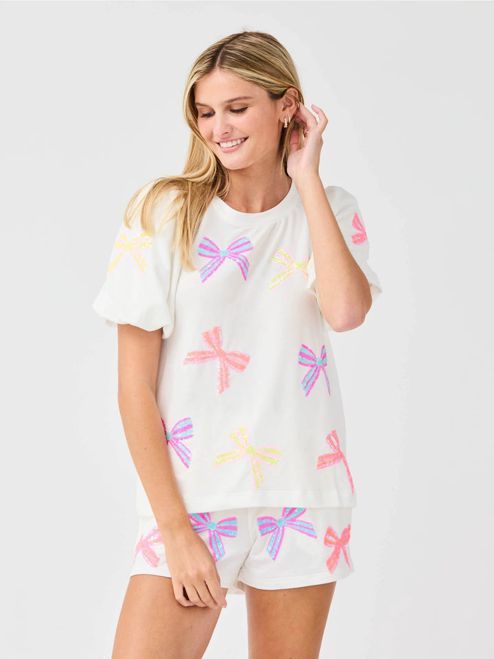 Tina Sequin Set - Bows by Mary Square