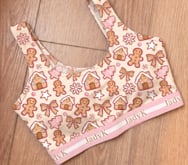 Arya Bra | Christmas Prints by JadyK (Ships in 2-3 Weeks)