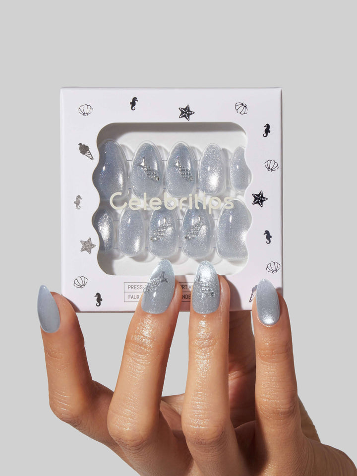 Sea Salt Press-On Nails by Celebritips
