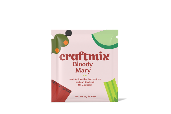 Craftmix Bloody Mary Cocktail / Mocktail Mixer 12 Pack