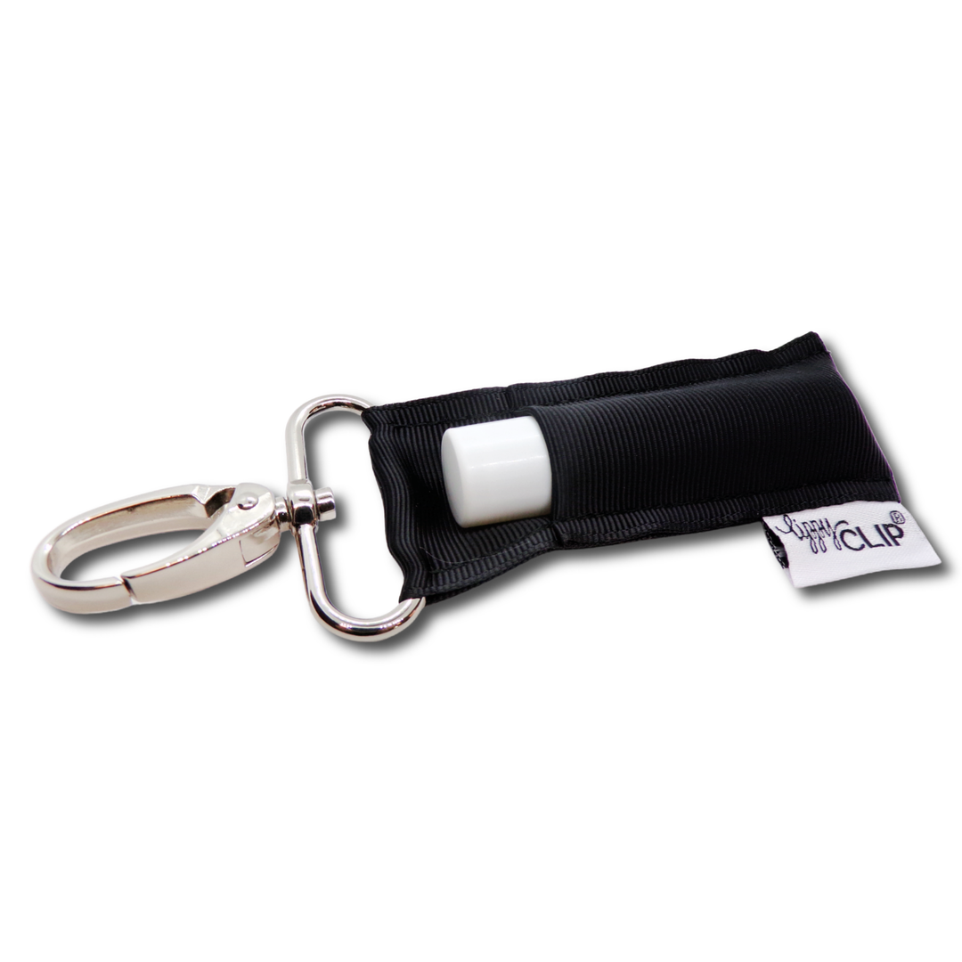 CLASSIC: Black LippyClip® Lip Balm Holder (PREORDER: Ships in 2-3 Weeks)