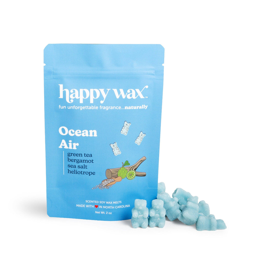 Happy Wax Soy Melts 4 Oz Bag - Ocean Air