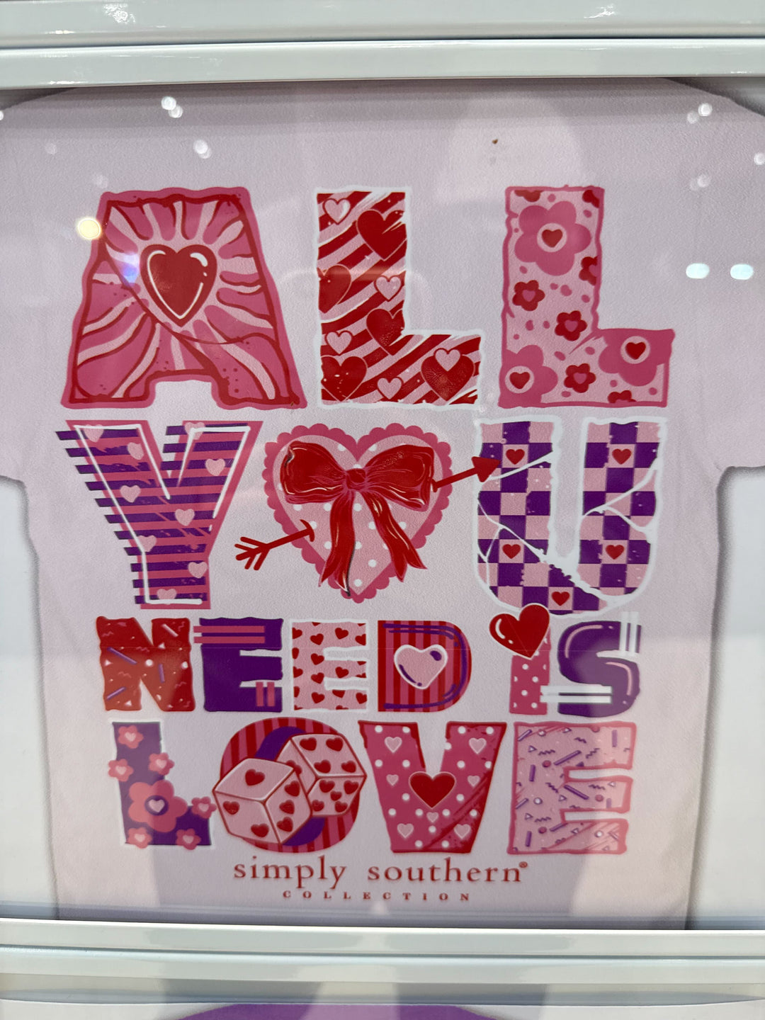 All You Need Is Love Short Sleeve Tee By Simply Southern