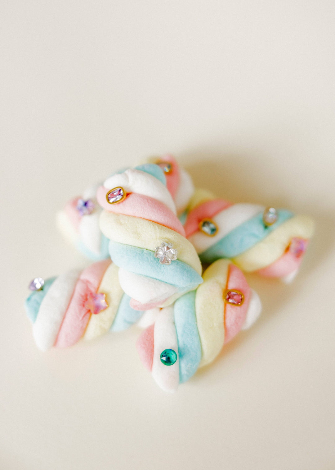 Screwback Stud Earrings Lux - Candy Clover Clear by Linny Co (Ships in 2-3 Weeks)