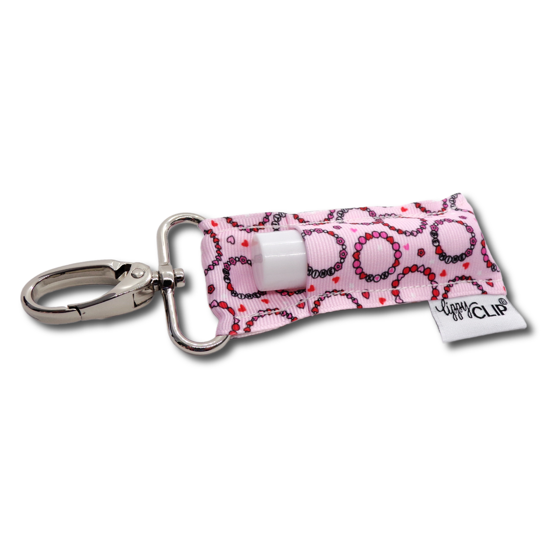Valentine Beaded Bracelets LippyClip® Lip Balm Holder (PREORDER: Ships in 2-3 Weeks)
