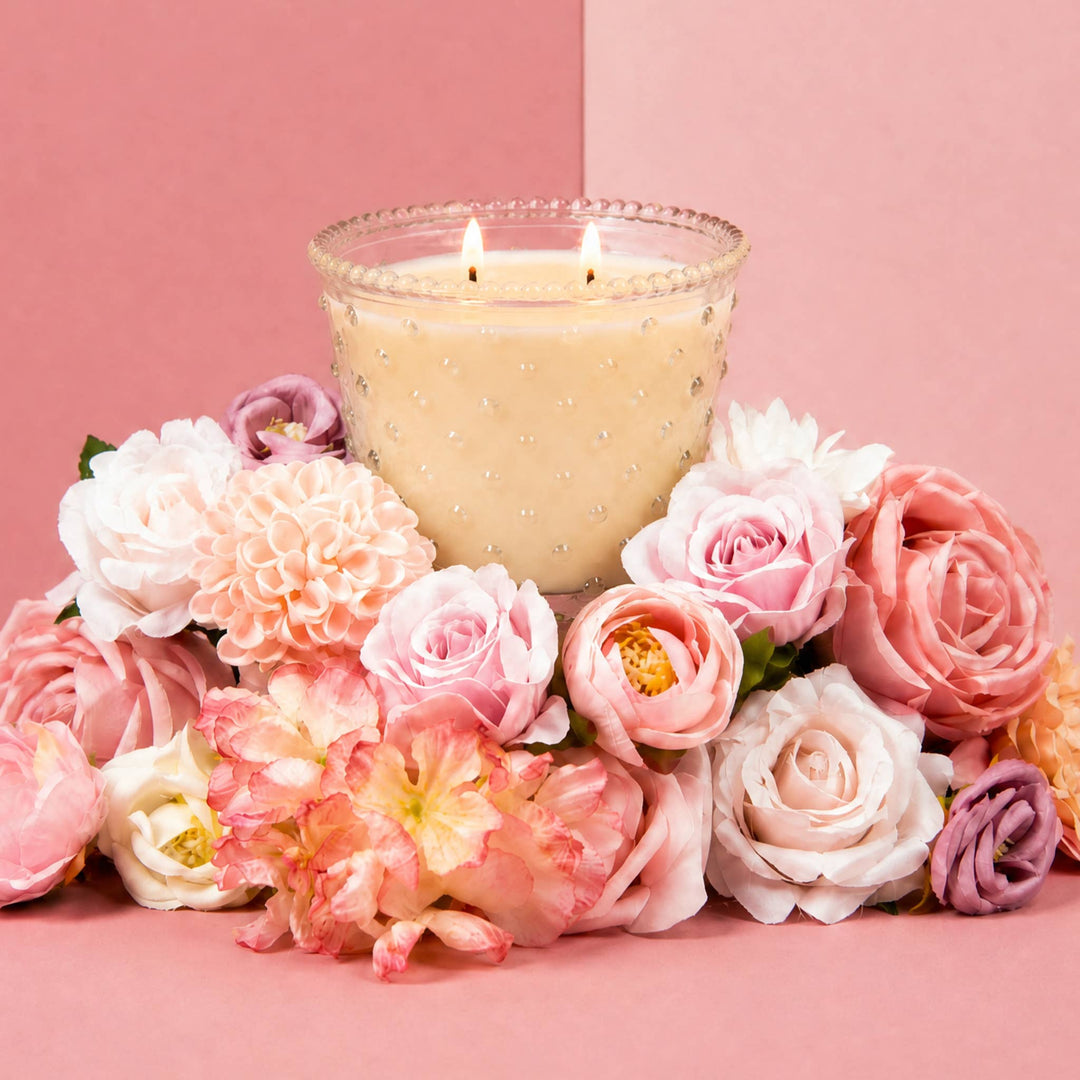 Sweet Grace Hobnail Soy Candle
