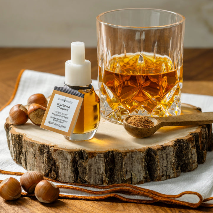 WallScents™ Fragrance Oil Refill - Bourbon &amp; Chestnut