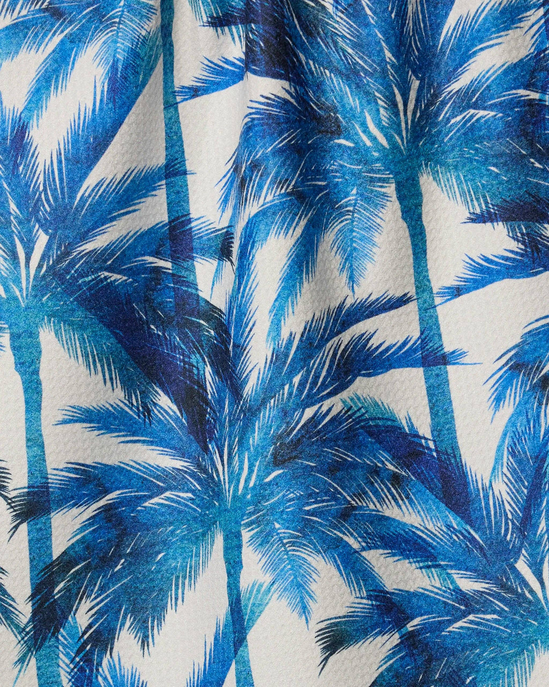 Caligo Blue Palm Tea Towel by Geometry
