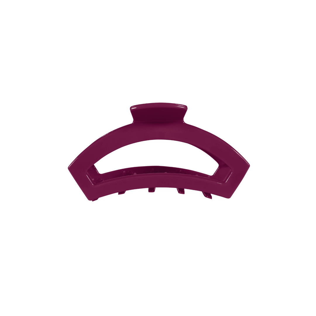 Tiny Teleties Open Claw Clip - Mulberry