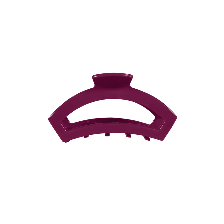 Tiny Teleties Open Claw Clip - Mulberry