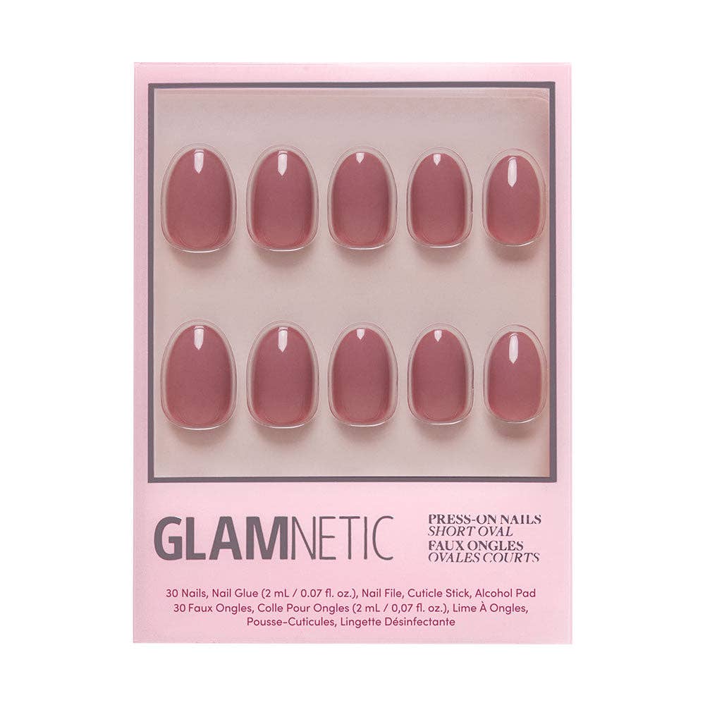 Fall Mauve Press-On Nails by Glamnetic