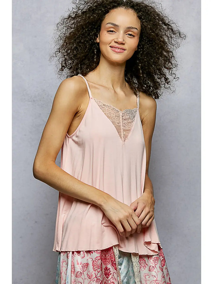 Lace Cami - Choice of Color by POL