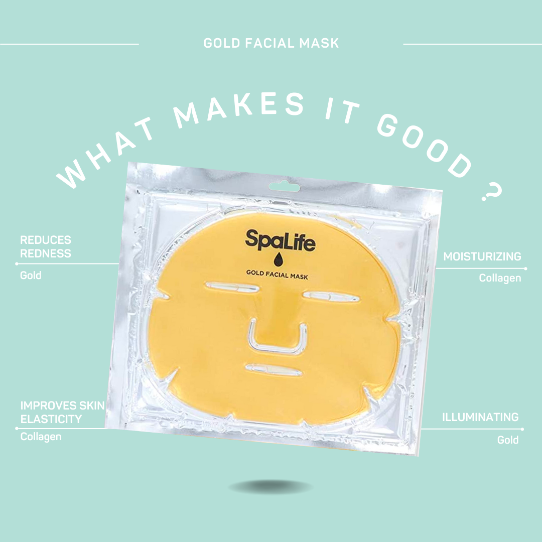 Gold Ultimate Brightening Hydrogel Face Mask