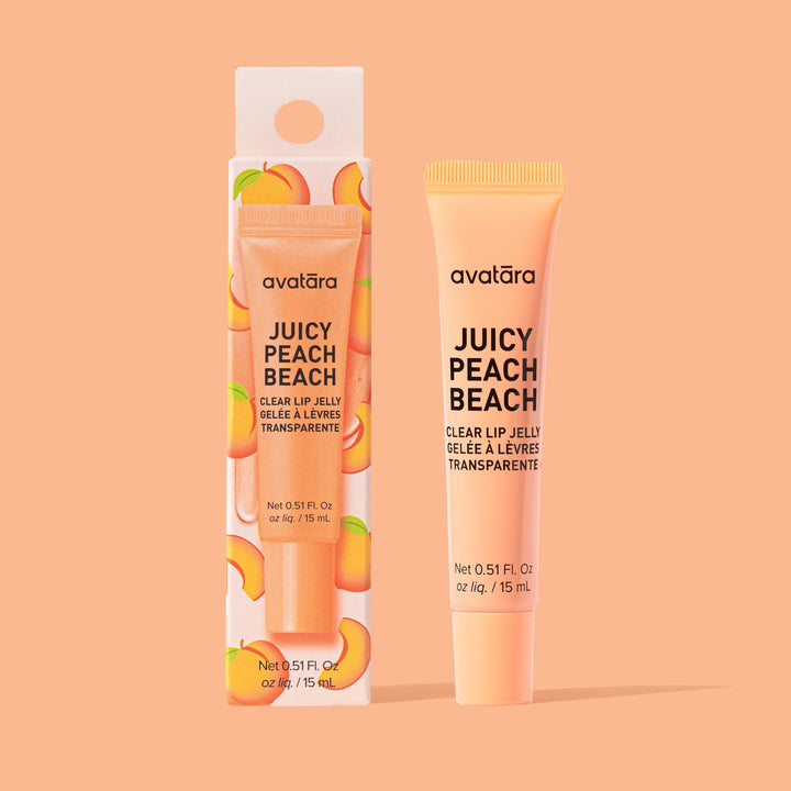 Clear Lip Jelly - Peach Beach