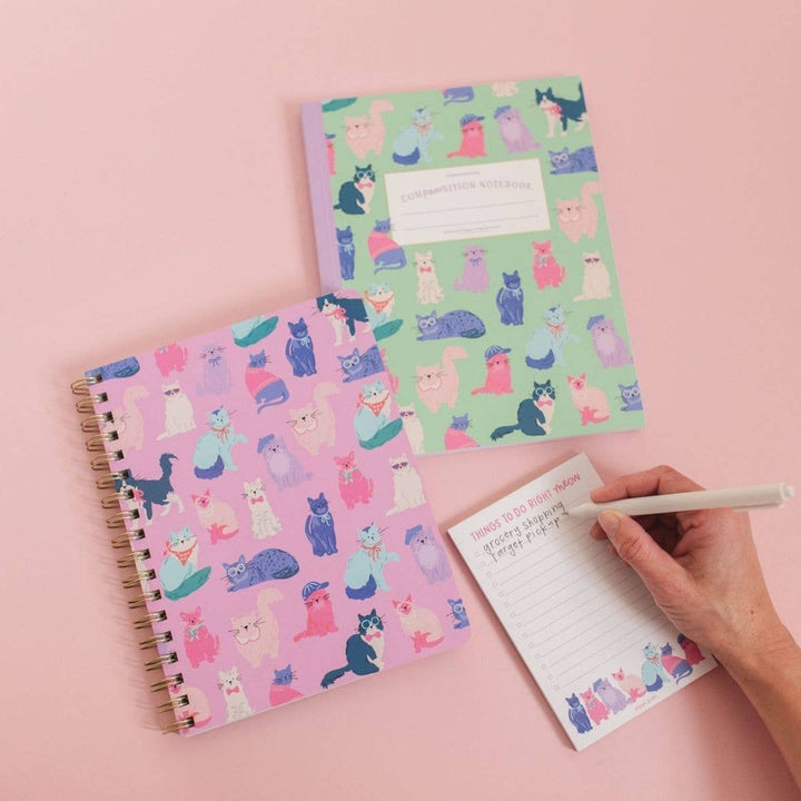 Cool Cats Spiral Notebook