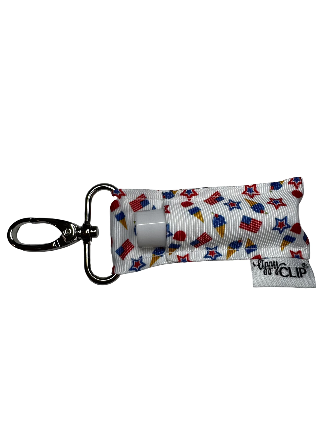 Flags and Ice Cream LippyClip® Lip Balm Holder (PREORDER: Ships in 2-3 Weeks)