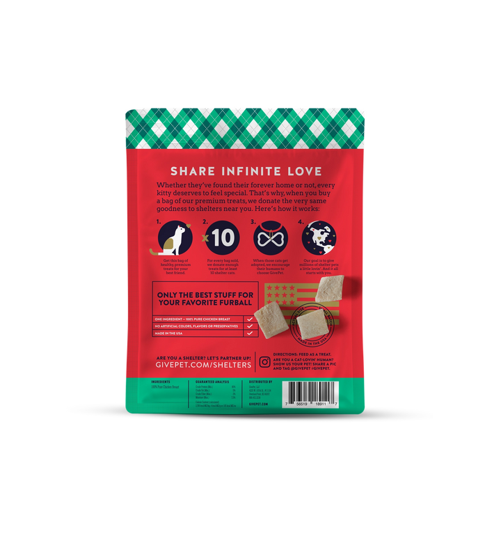 GivePet Cat Treats - Santa Claws