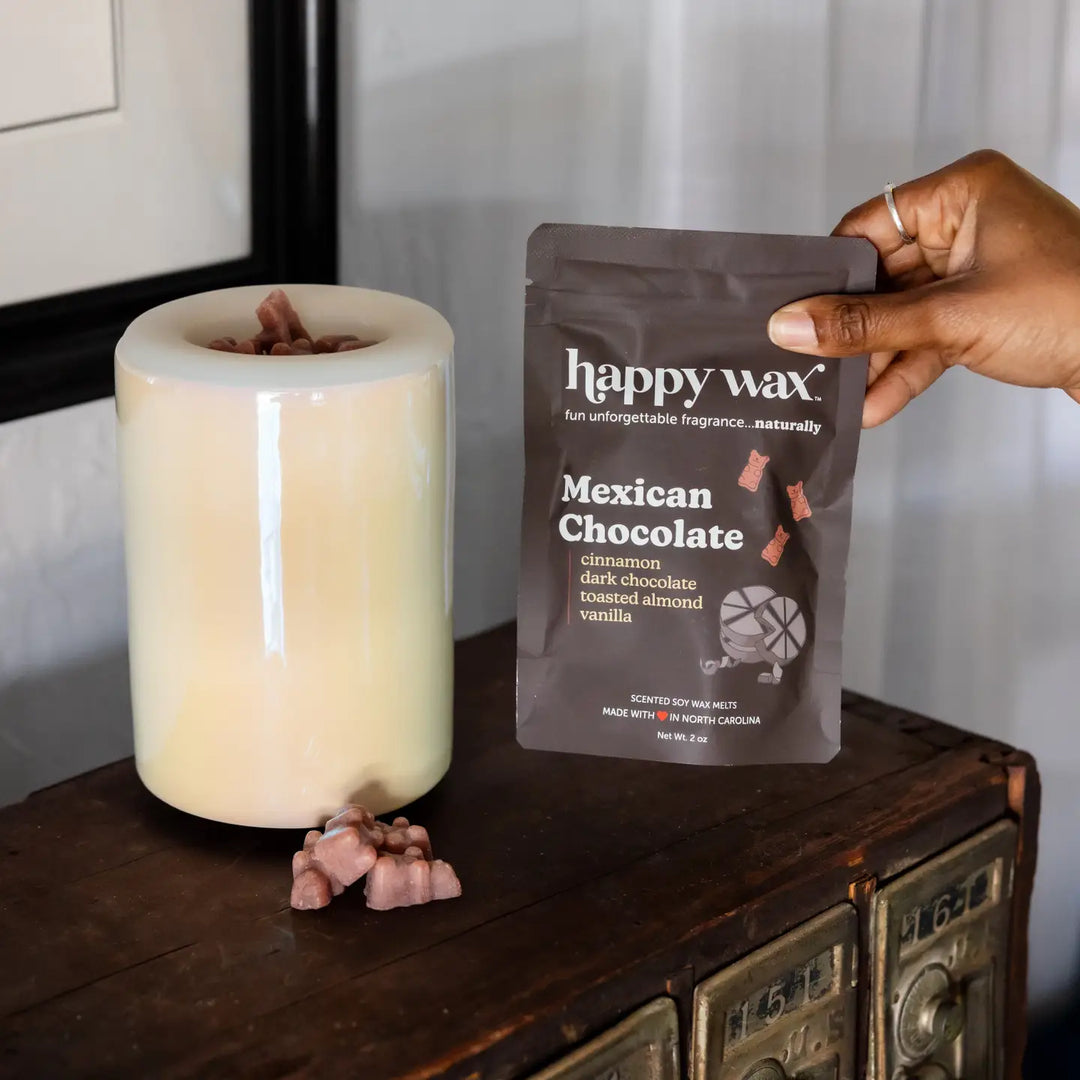 Happy Wax Soy Melts 2 Oz Bag - Mexican Chocolate