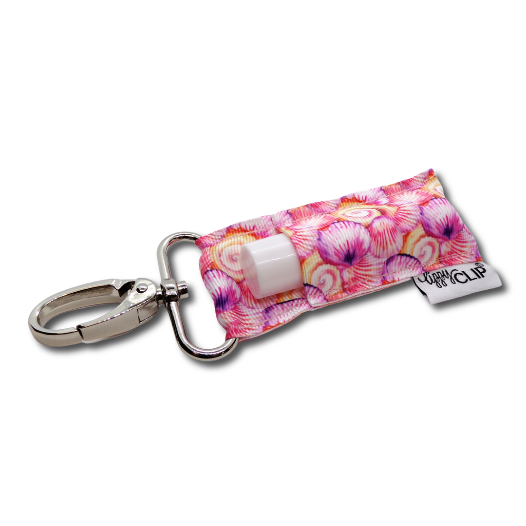 Pastel Seashells LippyClip® Lip Balm Holder (PREORDER: Ships in 2-3 Weeks)