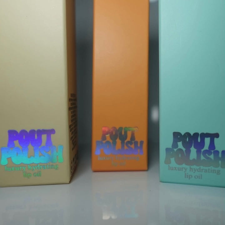 Pout Polish Luxury Hydrating Lip Oil by TMLL Beauty Co. (PREORDER: Ships in 2-3 Weeks)