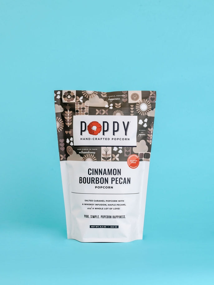 Cinnamon Bourbon Pecan Popcorn Market Bag by Poppy
