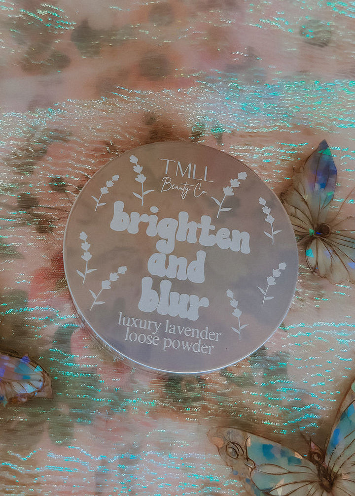 JUNE PREORDER: Brighten & Blur Lavender Setting Powder by TMLL (Ships in 2-3 Weeks)