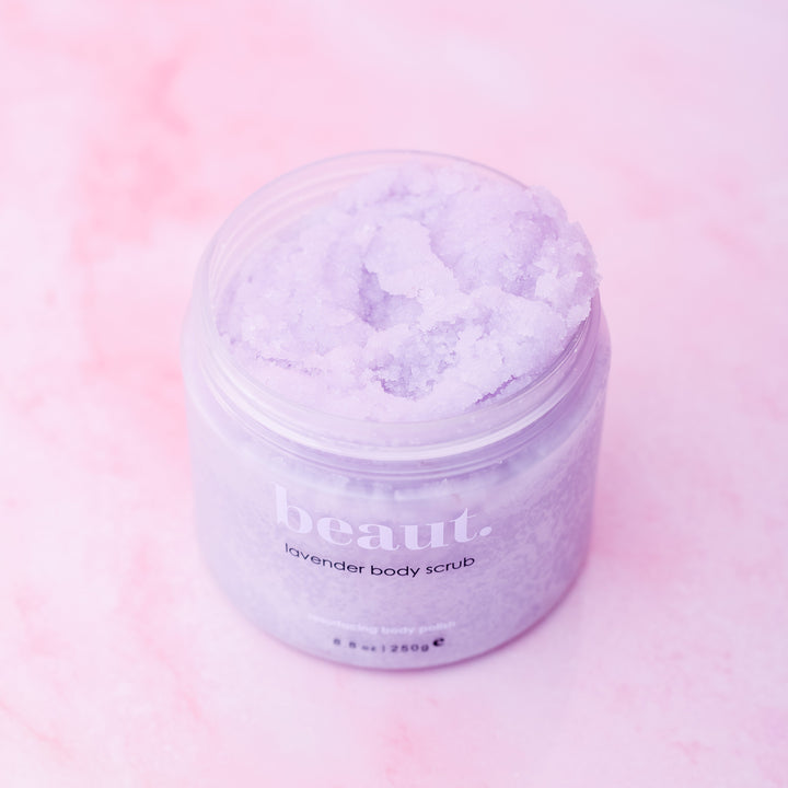 Lavender body scrub By beaut. (Ready To Ship)