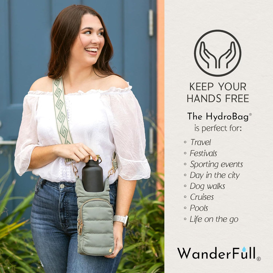 JUNE MARKET: Sage Green HydroBag® by Wanderfull (Ships in 2-3 Weeks)