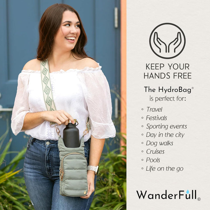 JUNE MARKET: Sage Green HydroBag® by Wanderfull (Ships in 2-3 Weeks)