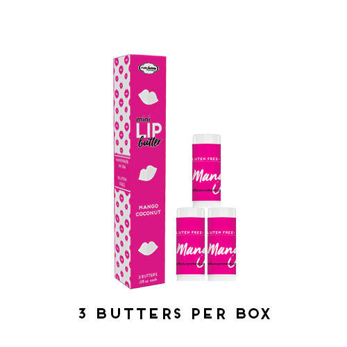 Mini Lip Butter Box - Mango Coconut by Pure Factory (Ships in 3 Weeks)