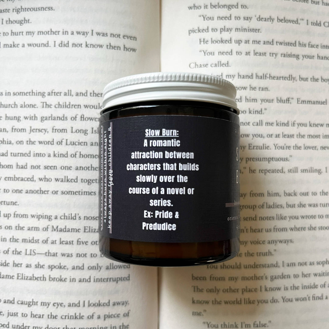 Bookish Candle - Slow Burn
