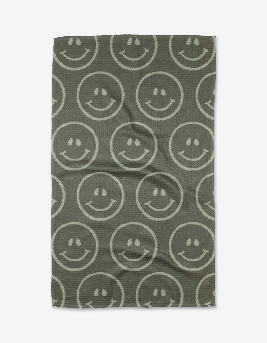 You Make Me Happy Tea Towel by Geometry