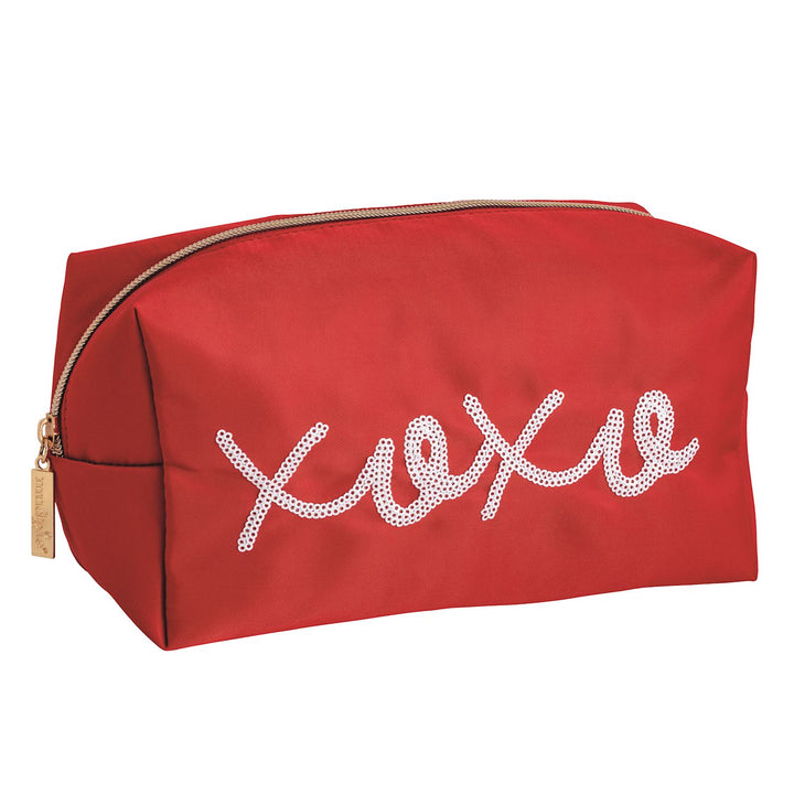 Valentine's Sparkle Zip Cases by Mud Pie