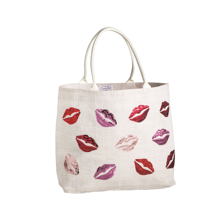 Valentine's Sparkle Totes by Mud Pie