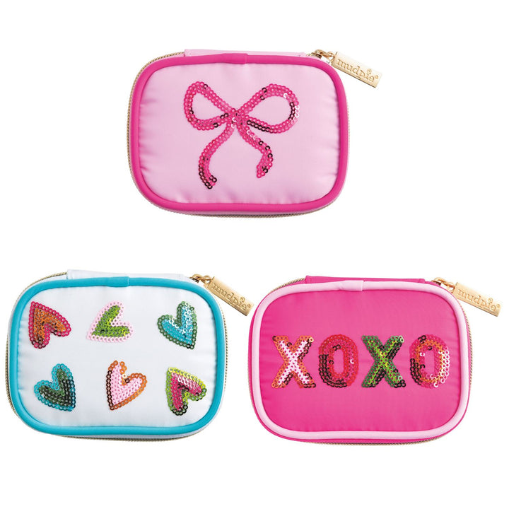 Cute Zip Pill Cases by Mud Pie