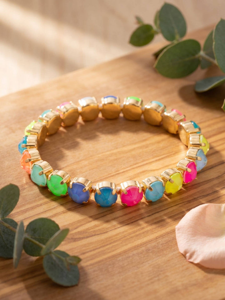 8 inch Sienna Stretch Bracelet - Vibrant by Sorrelli