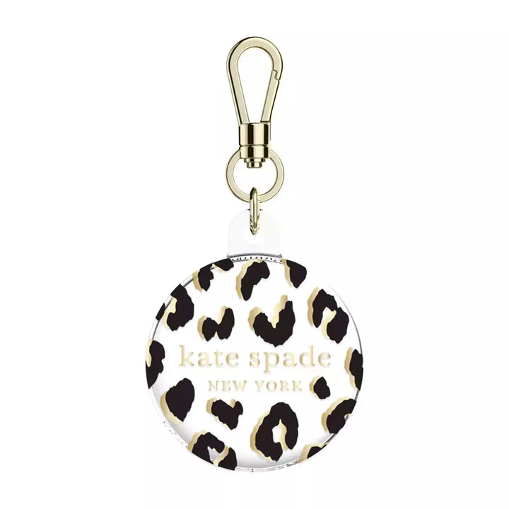 PREORDER: AirTag Keychain Case - Kate Spade City Leopard by Case-Mate (Ships in 2-3 Weeks)