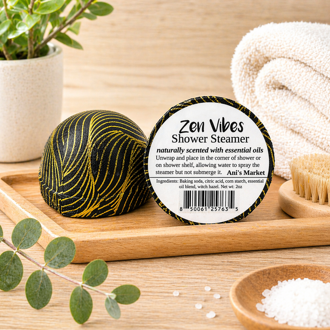 Aromatherapy Shower Steamer - Zen Lemongrass Sandalwood