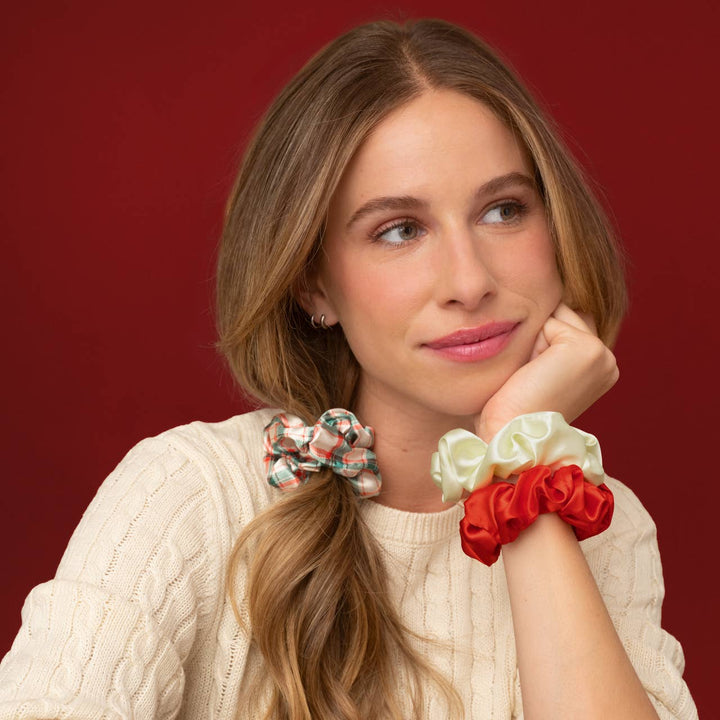 Holiday Scrunchies 3pc Set
