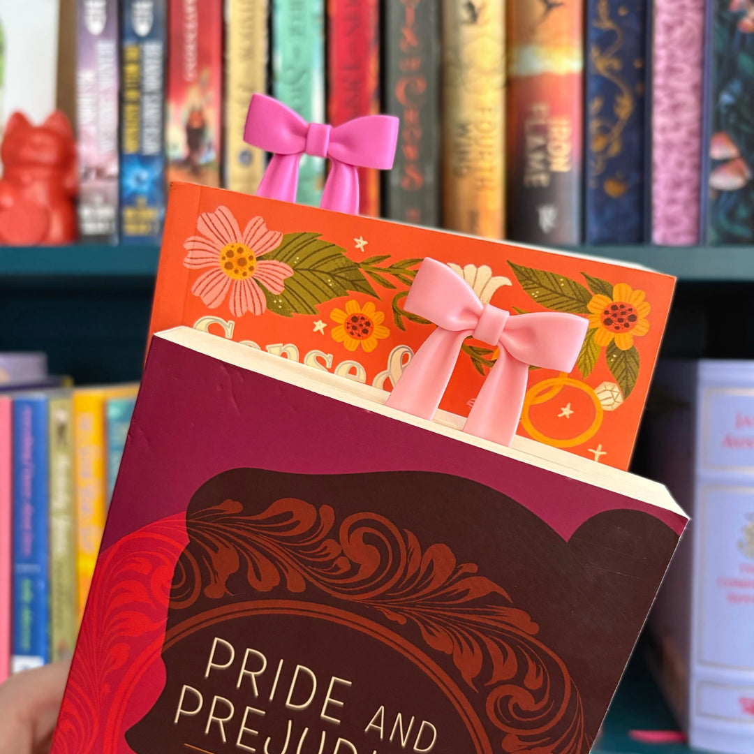 Bow Bookmark Page Ties - Set of Two